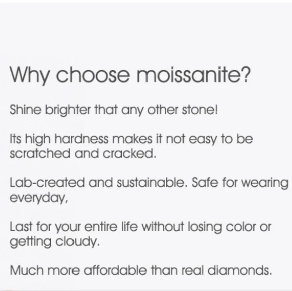 GRA Certified 2 Carat Moissanite Ring 18k/925 Ring Size 7. Watch Video! - Picture 6 of 16